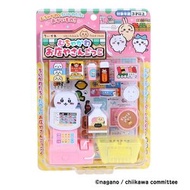 BANDAI - 吉伊卡哇 Chiikawa 收銀機與食物商店， 模型擺設擺件，益智玩具，模型玩具,知育玩具， 過家家套裝 可愛得意