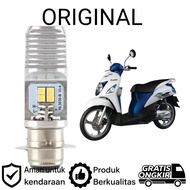 MATA AM 1pcs H6 LED Headlight 6 Eyes Bright White Motorcycle SUZUKI lets