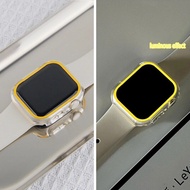 Luminous Cover for Apple Watch Case 44mm 45mm 41mm 38 42 40mm PC Bumper Protector for iWatch 8/6/5/4/3/2/SE Hard Case Accessorie