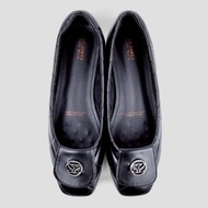 ST.JAMES รองเท้าหนังPU/รองเท้าส้นแบน ส้น 1.3 ซม. รุ่น LIV สี BLACK | รองเท้า ผู้หญิง