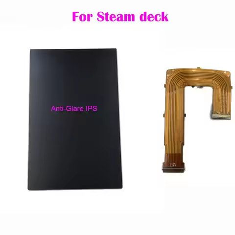 LCD Screen Assembly For Steam Deck Game Console 64G 128G 256G 512G 1TB Anti-Glare IPS LCD Display Sc