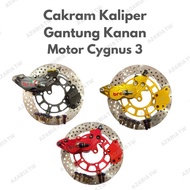 AZARIA Cakram Kaliper Gantung Kanan Motor Cygnus 3