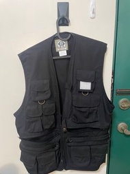 ROTHCO UNCLE MILITARY VEST 多口袋 工裝 釣魚背心 黑色