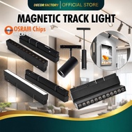 🔥HOT2025🔥LED Magnetic Track Light LED Linear Light Adjustable Grille Light Pendant Light Track Rail 