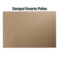 sampul buku tulis sidu warna coklat polos isi 20 lembar ukuran kwarto