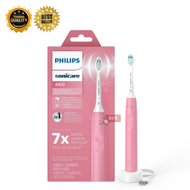 PHILIPS 飛利浦 新款 Sonicare 4100 聲波震動牙刷 電動牙刷 可充電電動牙刷 附壓力感測器 深粉紅色