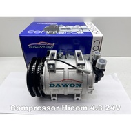 Compressor Hicom 4.3 24V ❄️ [TRUCK AIRCOND]