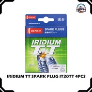 4PCS IRIDIUM TT SPARK PLUG IT20TT Denso Proton GEN2 EXORA PERSONA SAGA BLM FLX WAJA CAMPRO
