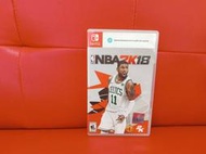 新北市板橋超便宜可面交賣SWITCH 原版片~~NBA 2K18 中文版~~實體店面可面交