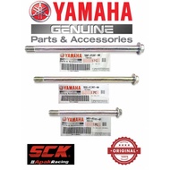 100% ORIGINAL YAMAHA AXLE WHEEL Y15ZR LC135 FRONT & Y15ZR LC135 REAR (3AY-F181-01)&(55S-F5381-00)&(5