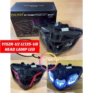 [ HEAD LAMP LED ] YAMAHA Y15ZR V2 / LC135 V8 V9 FI Y15 LC LAMPU DEPAN HEADLIGHT BRAKE LIGHT COVER SE