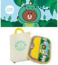 Oxford x line friends 不銹鋼分格餐盒