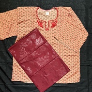 SET BAJU KEDAH/OPAH + KAIN BATIK PLAIN MANUAL