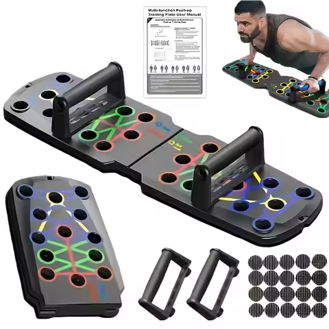 Portable Multifunctional Push-up Board - Fitness and Muscle Training Device Home Workout Set Foldabl
