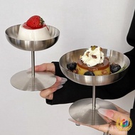 Ice Cream Stainless Steel Dessert Cup Pudding Drink Cup Juice Goblet Milkshake Fruit Salad Ice Cream