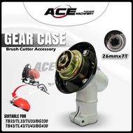 Brush Cutter Spare Part Gear Case Mesin Rumput Kepala Gear 26mm*7T(TB33 TB43 TL33 TL43 TU33 TU43 BG3