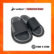 Rider Street Slide Black / Black /Gray Slippers I Mall Store I