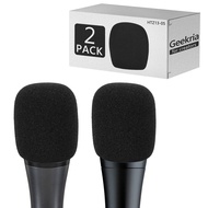 Geekria 2 Pack for Creators Foam Windscreen Compatible with Sennheiser E 935 E 945 Microphone Antipo