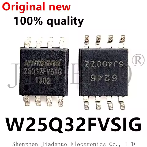 (10pcs)100% New W25Q32FVSIG GD25B64BSIG EN25QH64-104HIP W25Q80DVSSIG GD25B64CSIG EN25Q32B-104HIP W25