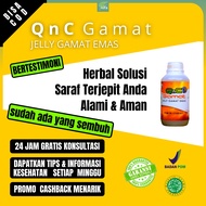 Obat Sakit Pinggang Belakang Qnc Jelly Gamat 300ml Asli - Herbal untuk Asam Urat Saraf Kejepit Bokon