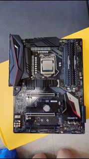 Gigabyte Z390 Gaming SLI 主機板連 Intel i7-9700K CPU 及 Corsair Vengeance LPX  DDR4 2x16gb ram