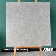 SHANNAIER | Anti-slip Wear-resistant Gray Terrazzo Tiles 800x800mm