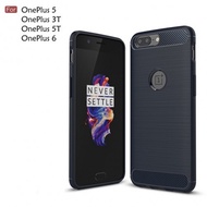 OnePlus 5T OnePlus 3T 5 One Plus OnePlus 6 Brushed TPU Soft Case Casing Cover