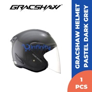 GRACSHAW G919i Glazzo Mono Plain Helmet G919i Helmet/ Similar Arc Ritz Helmet Aces R2 (Sirim)