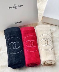 Chanel三色方巾全新