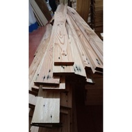 Finely shaved Dutch teak board 80x7,5x1,5