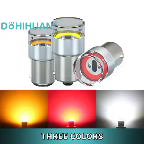 DOHIHUAN 12V 24V Led Bulb P21W Strobe 1157 1156 Lamp T20 7443 7440 BAY15D BA15S Red R5W Flash Stop C