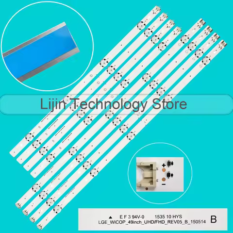 LED BackLight Strip For 49UH610A 49LF510V 49UF640V 49UH610T 49UF6407 49LG61CH 49UF6400 LGE-WICOP-49i