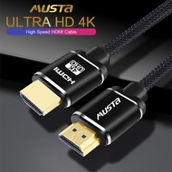สายความเร็วสูง HDMI2.0/1.4 (1ม./1.5ม./3ม./5ม./8ม./10ม.) สายเคเบิลความเร็วสูงพิเศษ3D สายเคเบิล HDTV ช