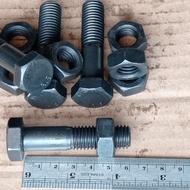 BAUT HEXAGON M14X60 / BAUT BAJA HTB 8.8 M14 X 60 / BAUT BAJA M14 X 60 HITAM / BAUT M14X60 BAJA / BAU