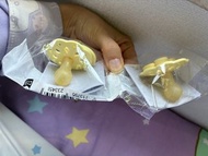 全新  丹麥Bibs 奶嘴 2個裝 淺黃色yellow bibs pacifier 