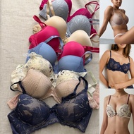 WACOAL KOREA comfort Soft Lace Pushup Bra / Push Up Bra Thick Foam Bra Small Size 32A 32B 32C 34A 34