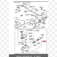 B6Y44341ZA BCYA4341ZA Part Kit Inn Brake Fill Master Brake Gala Interplay TOP