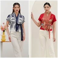 337 SERIES-337 BBB RED-337 HT-KIMONO BATIK TOP