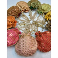 Indian Potli Bag Wristlet Embroidery