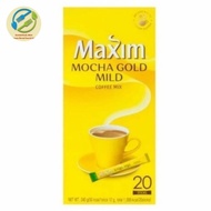 Sale Dongsuh Maxim Mocha Gold Mild Coffee 1 Box ( 20 Pcs )