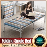 【SG Seller】Folding Single Bed/Bed Frame75CM Wide Foldable bed