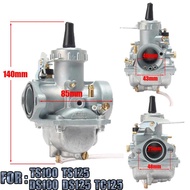 25mm Motorcycle Intake Carburetor For Suzuki TS125 TS125N TC125 DS125 TS100 DS100 off-road Dirt Bike