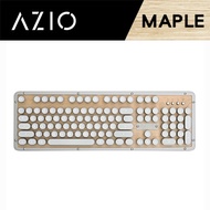 AZIO Retro Maple BT藍牙楓木打字機鍵盤/ PC/MAC/ 中文版