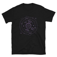 Solar System Astrology Short-Sleeve T-Shirt; Tarot Style