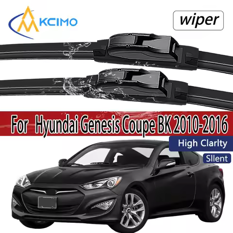 For Hyundai Genesis Coupe BK 2010-2016 Front Windshield Wiper Blades 2pcs Windscreen Window Accessor