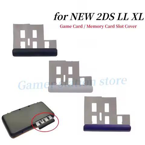 1/5/10 PCS For NEW 2DS LL XL Console Game Card Slot Cover SD/TF Memory Card Slot Cover for New 2DSLL