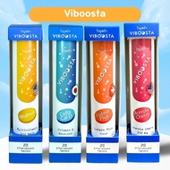 วิตามินเม็ดฟู่ Viboosta Multivitamin วิตามิน รวม Viboosta สูตร Acerola Cherry วิตามินซี COLLA CAL D  LUTEIN PLUS ลูทีน 20 เม็ดฟู่