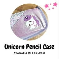 Unicorn Pencil Cases Double Compartment with High Capacity