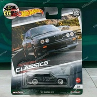 HOTWHEELS M3 E30 CLASSIC MODERN BLACKbmw