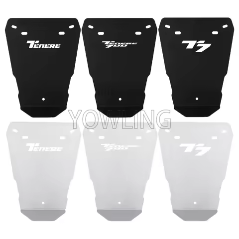 Fender License Plate Rear Splash Guard Holder Bracket For Yamaha Tenere 700 rally T7 TENERE700 WORLD